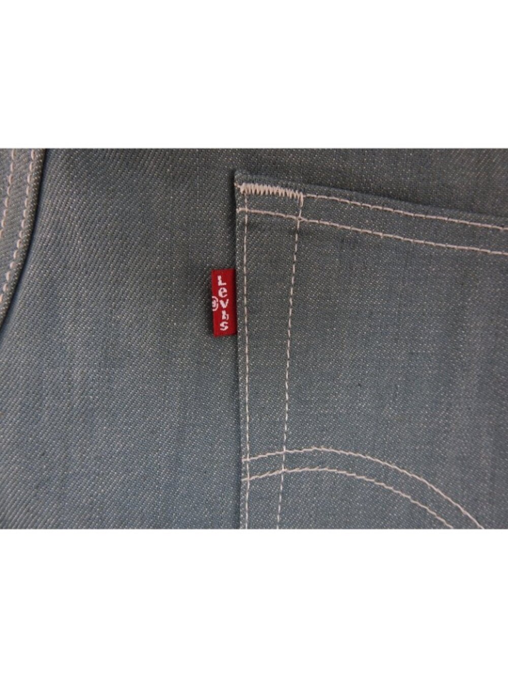 Levi Strauss 501 XX Green Jeans Mens 40x32 Button Fly Straight Leg Denim - Picture 11 of 11
